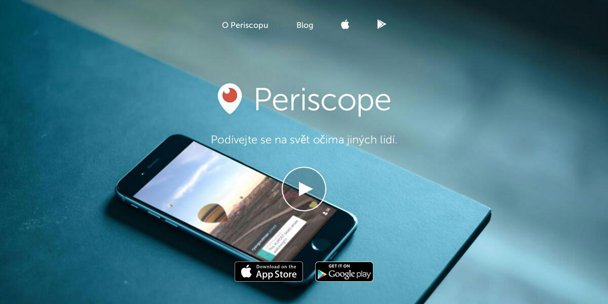 Periscope.tv: Nové horizonty s live stream sociální sítí